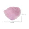 Veemoon Organic Cotton Balls Newborn Face Cleaning Makeup Removal Soft Fuzzy Balls for Crafts Reusable Cotton Rounds Friendly Colors view 2