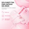 APRILSKIN TXA Pink Capsule Gel Mask | Overnight Face Mask for Glass Glow Skin I 99% High-Purity Tranexamic Acid 3 for uneven skin tone I Elasticity, Hydrating and Firming I Korean Skincare I 30g x 4ea view 2