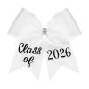 Knitgrip Graduation Bow Class of 2026 Graduation Cap Bow Class of 2026 Hair Accessories for Cap Decorations(White,Classic) view 1