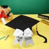 Knitgrip Graduation Bow Class of 2026 Graduation Cap Bow Class of 2026 Hair Accessories for Cap Decorations(White,Classic) view 3