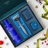 Harry's Shaving Holiday Gift Set for Men - 1 Razor Handle (Craft Edition), 3 Original Razor Blade Refills, Foaming Shave Gel & Travel Blade Cover view 3