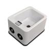 Bubble Mate Foot Spa, Hot and Cold Adjustment Foot Bath Tub Portable Foot Spa Bathtub Pedicure Spa Tub with Massage Acupoints Used in Beauty Salons and Nail Salons Easy Storage view 1