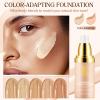 3 Pack Colour Changing Foundation, Foundation 4 in 1 - Light Spectrum with SPF 50+, Hydrating Foundation Color Changing, Concealers Waterproof & Longwearing, Medium Spectrum for Gym, Sport, Dancing view 4
