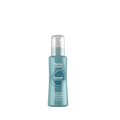 Fanola Smoothing Hair Serum - Heat Protectant Serum for Straighteners & Hot Tools - Lightweight & Nourishing Frizz Control Hair Care Products - Strengthens Dry, Damaged Strands (3.38 Fl oz)
