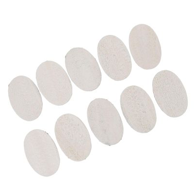 10pcs 3.15x4.72in Loofah Sponge Cleaning Pad Shower Scrubber for Kitchen