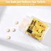 BTTEUYE Foot Spa Soak Tablets for Calluses,Foot Pedicure Soak,Natural & Refreshing,Relieve Fatigue,Soothe & Protect Feet,Lemon Scent,350-Count view 2