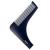 1 Pc Beard Shaper Comb Hair Shaping Tool Trimming Template Goatee Lineup Edging Men's Styling Tool Shaving Supplies Barbering Razor Trimmer Facial Hair Accessory Professional Grooming view 1