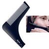 1 Pc Beard Shaper Comb Hair Shaping Tool Trimming Template Goatee Lineup Edging Men's Styling Tool Shaving Supplies Barbering Razor Trimmer Facial Hair Accessory Professional Grooming view 3
