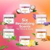 Bath Salts Gift Set for Women  Pack of 6 Scents: Lavender, Rose, Chamomile, Eucalyptus, Coconut, Orange  Epsom Salt Gift Set, Bath Crystals for Women Relaxing, Self Care Gift for Mom view 3