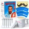 Super Nose Wax Kit Men,120g Wax, 30 Applicators | Ear & Nose Hair Removal Waxing Kit for Women | Includes 15 Balm Wipes & 10 Mustache Guards | Lasts 6 Weeks | Nasal Waxing Kit for Gift view 1