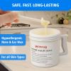 Super Nose Wax Kit Men,120g Wax, 30 Applicators | Ear & Nose Hair Removal Waxing Kit for Women | Includes 15 Balm Wipes & 10 Mustache Guards | Lasts 6 Weeks | Nasal Waxing Kit for Gift view 3