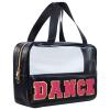 Burskit Dance Bag Dace Recital Gifts Clear Makeup Bag Dance Competition Must Haves, Dance Accessories for Girls Dance Stuff Preppy Cosmetic Bag Travel Toiletry Bag (STB-MH-CHEER, STB-HS-DANCE) view 1