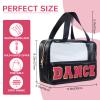 Burskit Dance Bag Dace Recital Gifts Clear Makeup Bag Dance Competition Must Haves, Dance Accessories for Girls Dance Stuff Preppy Cosmetic Bag Travel Toiletry Bag (STB-MH-CHEER, STB-HS-DANCE) view 2