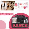 Burskit Dance Bag Dace Recital Gifts Clear Makeup Bag Dance Competition Must Haves, Dance Accessories for Girls Dance Stuff Preppy Cosmetic Bag Travel Toiletry Bag (STB-MH-CHEER, STB-HS-DANCE) view 4