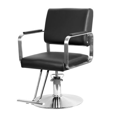 Altsuceser Hairdressing Salon Chair can be rotated 360 Degrees, Hydraulic Adjustable Height Barber Chair, Load-Bearing 330 lbs Salon Chair is Suitable for Barber Shops, Beauty Salons Black