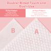 100 Count Disposable Face Towel, Ultra Soft & Thick Washcloths, Biodegradable Facial Towels for Sensitive Skin, Makeup Remover Dry Wipes, Lint-Free Towelettes for Cleansing view 2