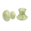 ADOCARN 2pcs Natural Jade Roller Skincare Tool Face Scraper Gua Massager for Wrinkles Relief view 1
