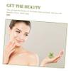 ADOCARN 2pcs Natural Jade Roller Skincare Tool Face Scraper Gua Massager for Wrinkles Relief view 4