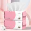100 Count Disposable Face Towel, Ultra Soft & Thick Washcloths, Biodegradable Facial Towels for Sensitive Skin, Makeup Remover Dry Wipes, Lint-Free Towelettes for Cleansing (2 Pack) view 1