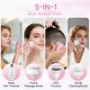 Electric Razors for Women Legs, 5-in-1 Electric Shaver for Women & Body Shaver, Waterproof Wet/Dry 7-Blade Womens Electric Shaver with Womens Facial Hair Shaver for Lady Face Underarms Public view 3