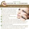 10ml Castor Oil Eyelash Growth Serum - Nurture Your Lashes to Be Longer, Fuller & Thicker. Promote Natural Lash Growth with Pure Castor Oil Formula view 3