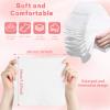 100 Count Disposable Face Towel, Ultra Soft & Thick Washcloths, Biodegradable Facial Towels for Sensitive Skin, Makeup Remover Dry Wipes, Lint-Free Towelettes for Cleansing (6 Pack) view 4