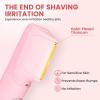 MAXGROOM Electric Razor for Women Pubic Hair - Painless Body Trimmer with LED Light & IPX7 Waterproof, Gentle Bikini Hair Removal for Intimate Area Legs & Armpits (Pink) view 3