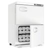 Hot Towel Warmer SalonDepot 46L Large Capacity Spa Towel Warmer with Double Cabinets for Salon, Barber Shop, Massage & Facial (White) view 1
