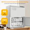 Hot Towel Warmer SalonDepot 46L Large Capacity Spa Towel Warmer with Double Cabinets for Salon, Barber Shop, Massage & Facial (White) view 2