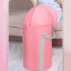 Foldable Foot Bath Soaking Bag with Knee Cover, Foot Wash Basin, Multifunctional Collapsible Basin for Laundry and Washing, Portable Foot Spa Tub for Pedicure Travel Camping Outdoor Relaxation (Pink) view 1
