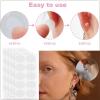 Earring Support Patches - 200 Pcs Clear Ear Lobe Support Patches for Earrings, Earring Backs Lifters Replacements Stickers for Heavy Earrings Droopy Ears, Protects Healthy Ear Lobes from Tearing view 3