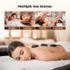 4 Sets Premium Microfiber Massage Table Sheets Set, 3 Piece Set Ultra-Light Massage Table Cover, Soft Massage Sheets Sets Include Flat Sheet, Fitted Sheet, and Massage Face Rest Cover, Grey view 4
