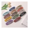 12Pcs Hair Claw Clips 3.1Inch Medium Sizes, Square,Non - Slip Matte Finish Strong Hold Clips for Thick, Curly, Thin Hair, Women Black Hair Accessories(Minor Sky Blue) view 4