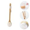 ASAKKURA Shower Handle Back Scrubber Handheld Bath Scrubber for Exfoliating Skin Easy to Use for Spa and Daily Bathing Design Convenient Storage Hanging view 2