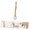ASAKKURA Shower Handle Back Scrubber Handheld Bath Scrubber for Exfoliating Skin Easy to Use for Spa and Daily Bathing Design Convenient Storage Hanging view 4
