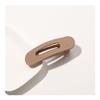 12Pcs Hair Claw Clips 3.1Inch Medium Sizes, Square,Non - Slip Matte Finish Strong Hold Clips for Thick, Curly, Thin Hair, Women Black Hair Accessories(Minor Brown) view 1