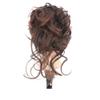 Bun, Long Clip-In Hair Bun Extension - Voluminous Messy Updo for Look Women for Women(Brown) view 1