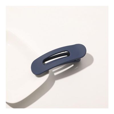 12Pcs Hair Claw Clips 3.1Inch Medium Sizes, Square,Non - Slip Matte Finish Strong Hold Clips for Thick, Curly, Thin Hair, Women Black Hair Accessories(Minor Sapphire Blue)