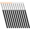 12 Pcs Foam Eyeshadow Applicators Reusable Eyeshadow Applicators Double Sided Sponge Makeup Professional Blendable Eye Shadow Applicator Sticks Washable Makeup Applicator Cosmetic view 1