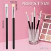 12 Pcs Foam Eyeshadow Applicators Reusable Eyeshadow Applicators Double Sided Sponge Makeup Professional Blendable Eye Shadow Applicator Sticks Washable Makeup Applicator Cosmetic view 3