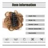 Bun, Secure Hair Bun Clip for Women - Updo Volumizer & Party Accessory for Women(Black) view 2