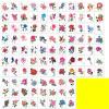 100pcs Rose Flower Butterfly Tattoo, Adult Art Design, Party Tattoo, Realistic, Waterproof, Non-Reflective No Adhesive view 4