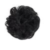 zhongxlla Hair Bun Messy Ponytail Wig - Voluminous Curly Hairpiece with Elastic Bun for Women Girls(Black) view 1