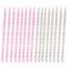 200 PCS Cuticle Pusher Cuticle Remover Tool Cuticle Sticks for Nail Double Sided Cuticle Manicure Pedicure Stick Angled Cuticle Filing Pusher for Nails Care Fingernail Clean view 1