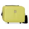 Roll Road Women Customizable Cosmetic Bag, Yellow, Einheitsgre view 1