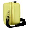 Roll Road Women Customizable Cosmetic Bag, Yellow, Einheitsgre view 4