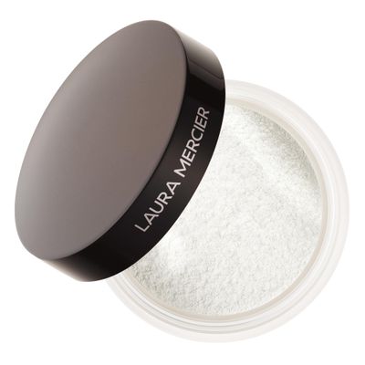 Laura Mercier Secret Brightening Under-Eye Setting Powder, Peach and Pink Pigments to Brighten the Under Eye, Color Correct Discoloration, Sets & Extends Concealer, Silky Smooth Texture, Translucent