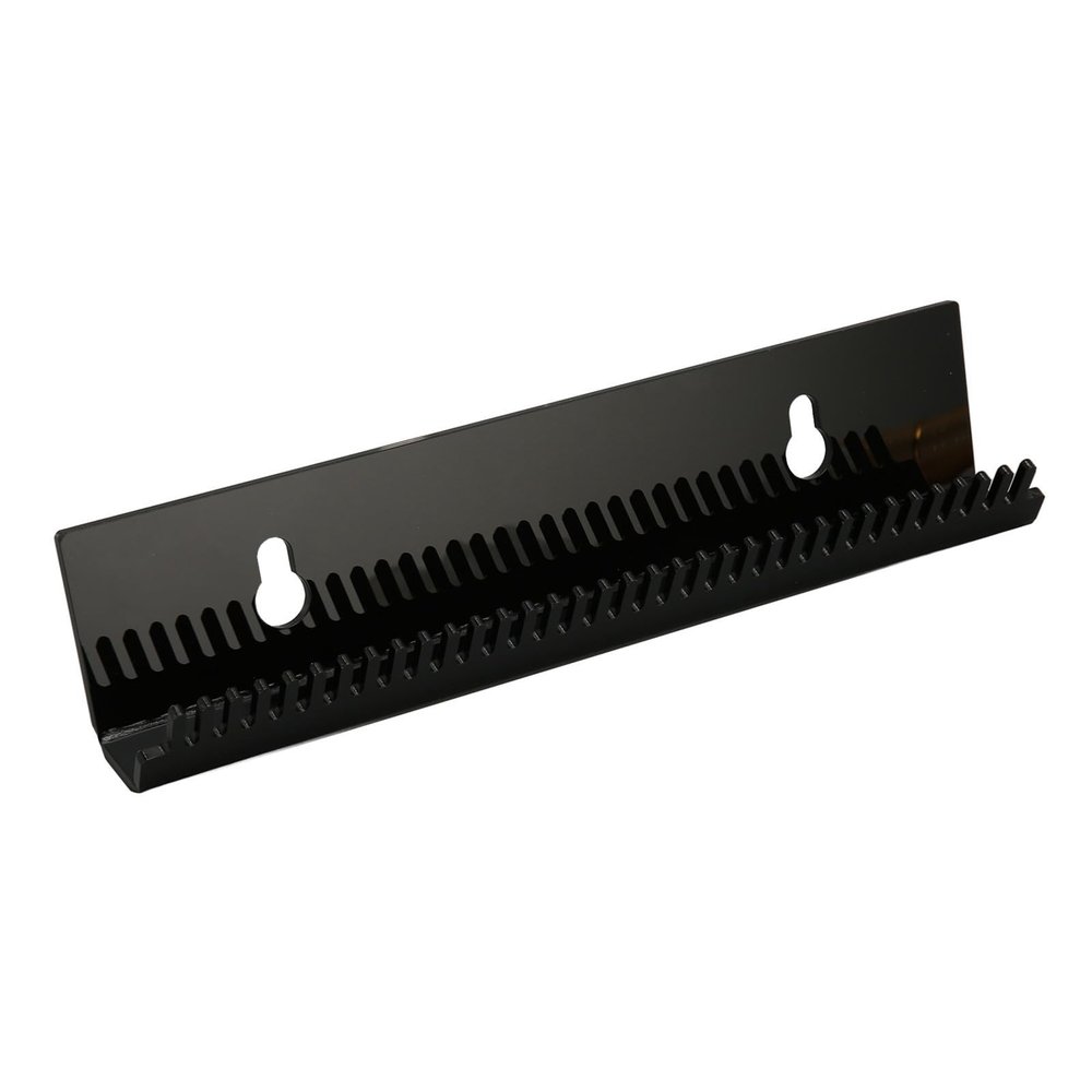 Fdit Hair Bun Extension Hanger, Lightweight Hair Extension Display Holder Sturdy Acrylic Hair Hanger with Dual Suction Cups for Home, Salon, Store Use (Black)