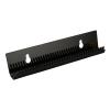 Fdit Hair Bun Extension Hanger, Lightweight Hair Extension Display Holder Sturdy Acrylic Hair Hanger with Dual Suction Cups for Home, Salon, Store Use (Black) view 1