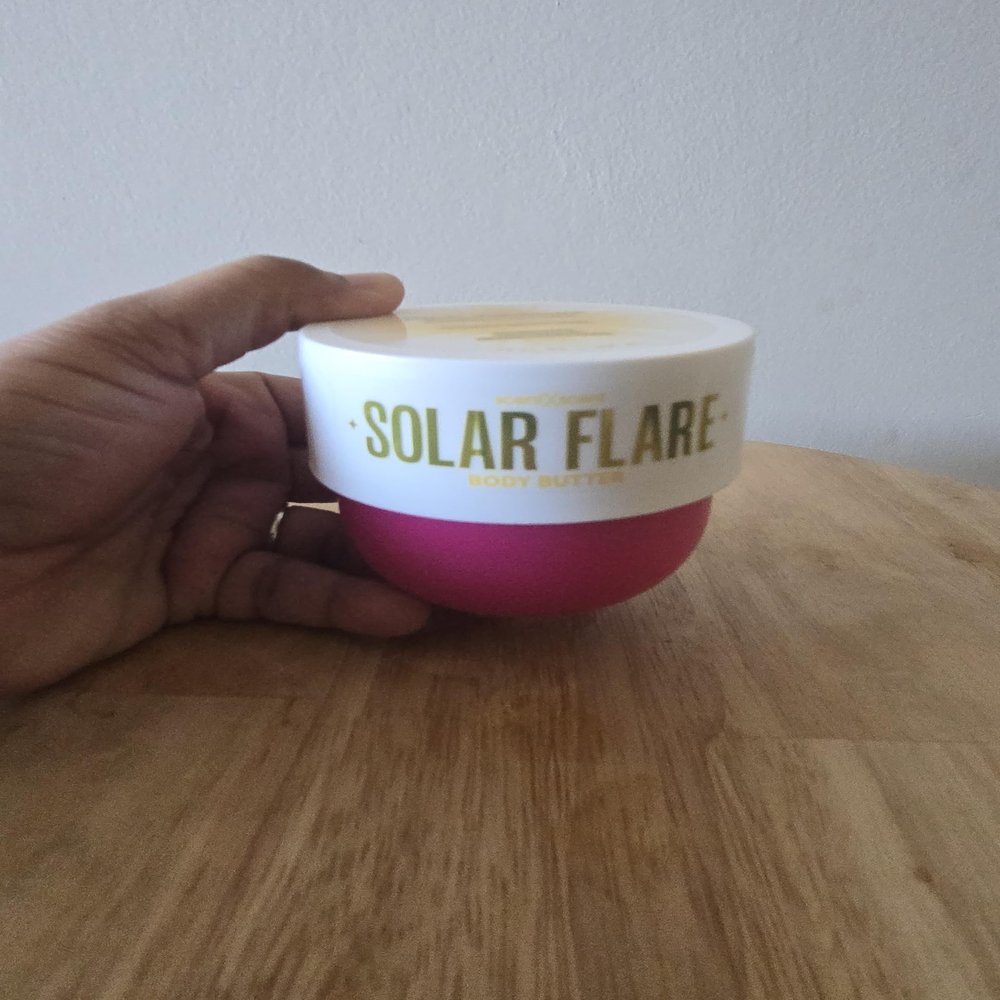 Brazilian Caramel Dreams Body Butter with Cocoa and Shea Butter, Solar Flare, 10 fl oz